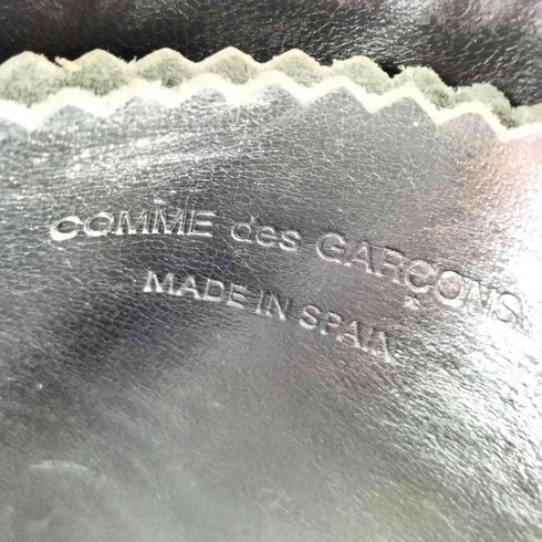 コムデギャルソン COMME des GARCONS MADE IN SPAIN レザー L字ラウンドジップウォレット メンズ